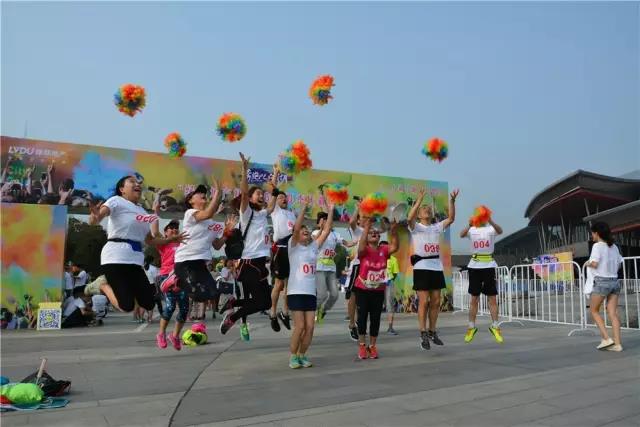 一场合肥史上最盛大的彩跑上演！！！